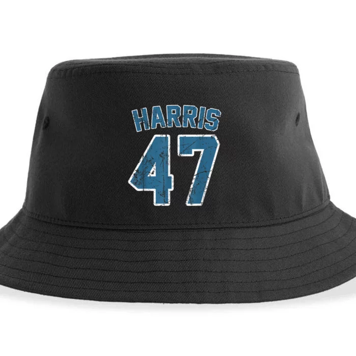 Kamala Harris 47 Th President Usa America 2024 Election Sustainable Bucket Hat