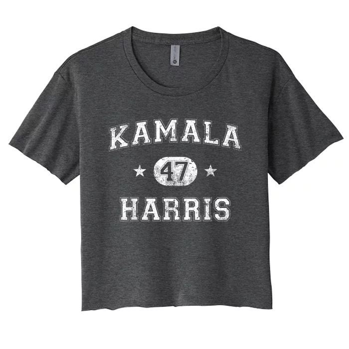 Kamala Harris 47 Th President Usa America 2024 Election Women's Crop Top Tee