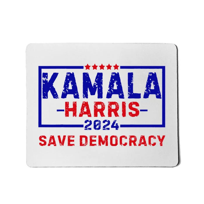 Kamala Harris 47th Harris 2024 Us Flag Democratic President Mousepad