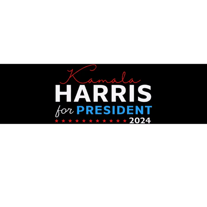 Kamala Harris 47th President Of The United States Of America Bumper Sticker