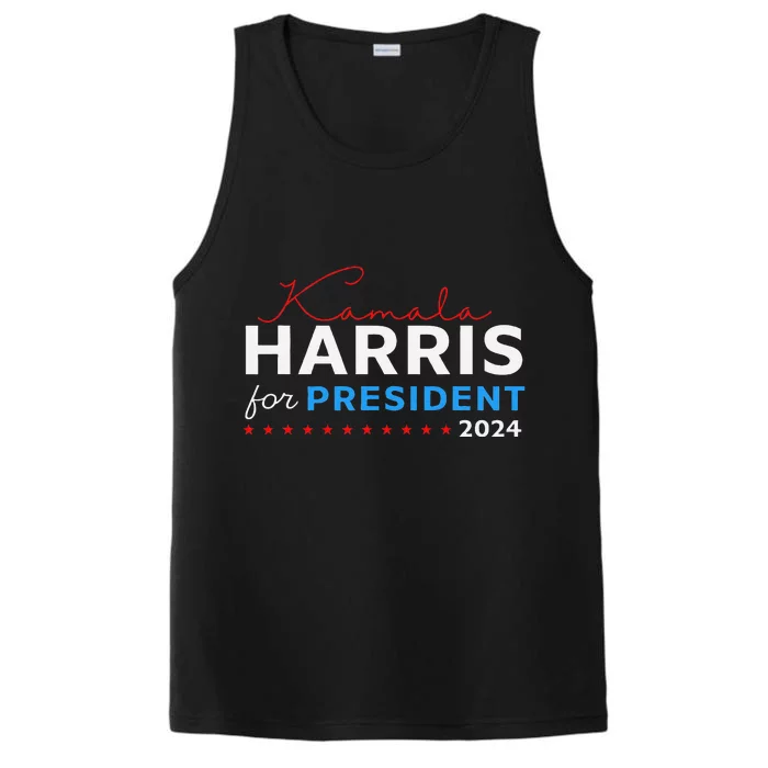 Kamala Harris 47th President Of The United States Of America Performance Tank