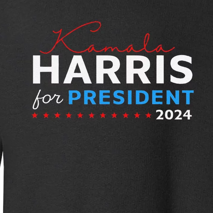 Kamala Harris 47th President Of The United States Of America Toddler Sweatshirt