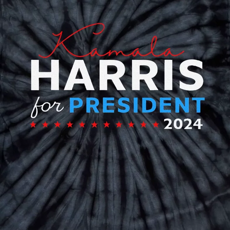 Kamala Harris 47th President Of The United States Of America Tie-Dye T-Shirt