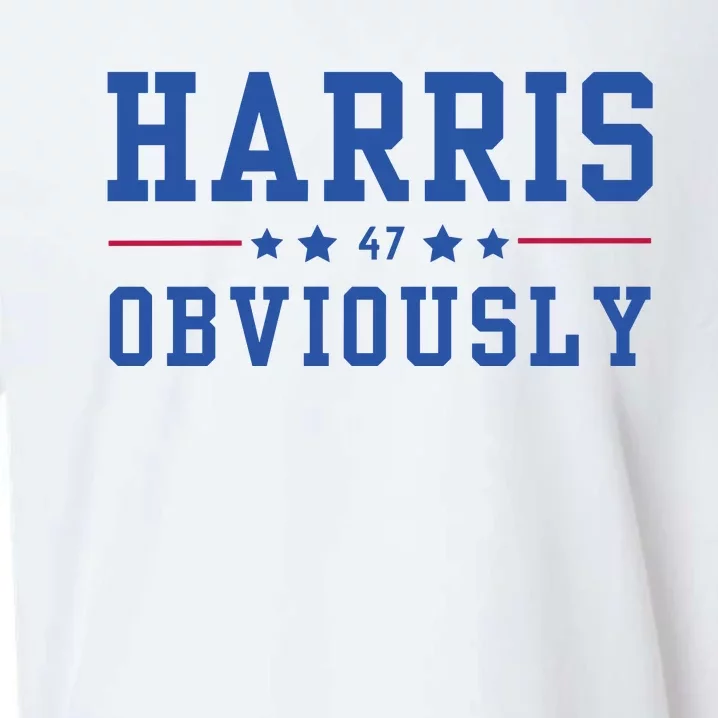 Kamala Harris 47 Obviously Sueded Cloud Jersey T-Shirt