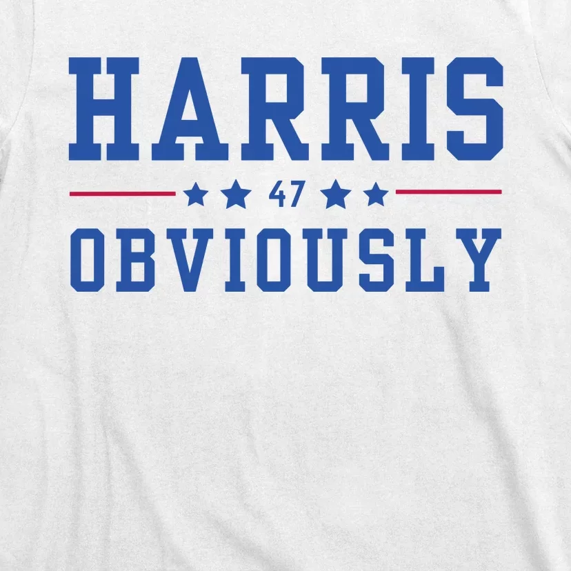 Kamala Harris 47 Obviously T-Shirt