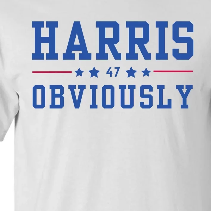 Kamala Harris 47 Obviously Tall T-Shirt