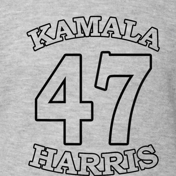 Kamala Harris 47 President Political Election Vote Election Toddler Sweatshirt