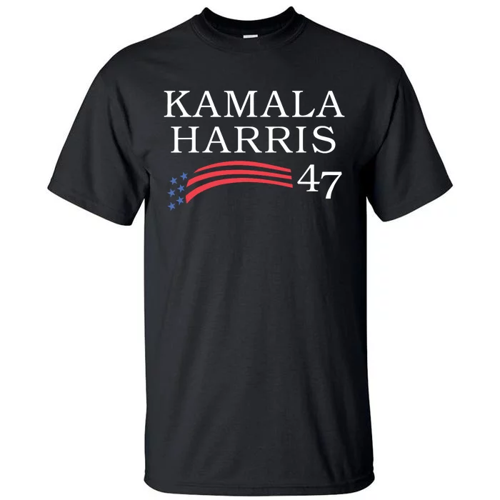 Kamala Harris 47 President Vice President Harris Tall T-Shirt