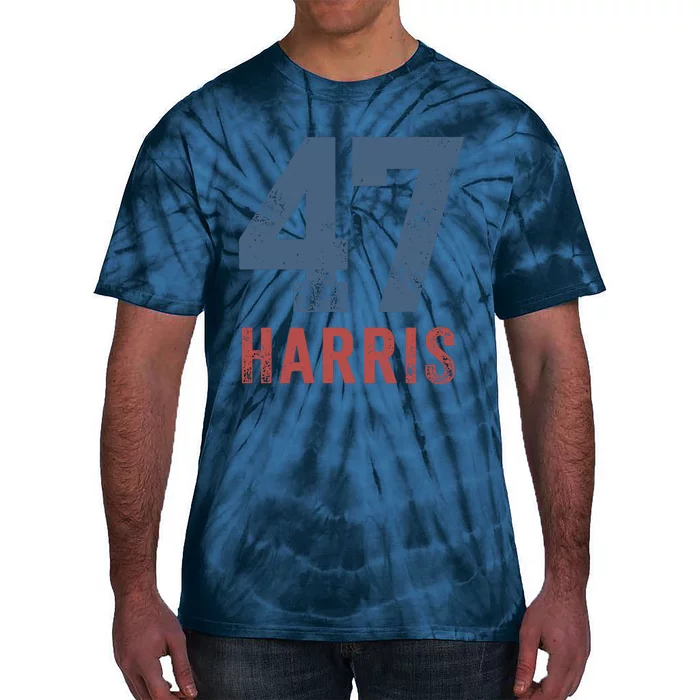 Kamala Harris 47 Tie-Dye T-Shirt