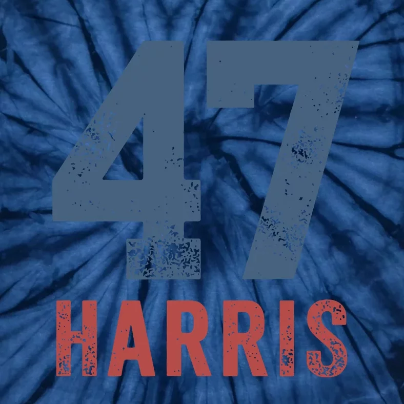 Kamala Harris 47 Tie-Dye T-Shirt