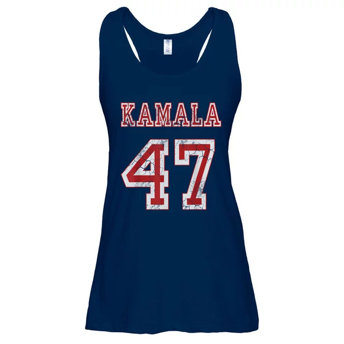 Kamala Harris 47 President Political Election Vote Election Ladies Essential Flowy Tank