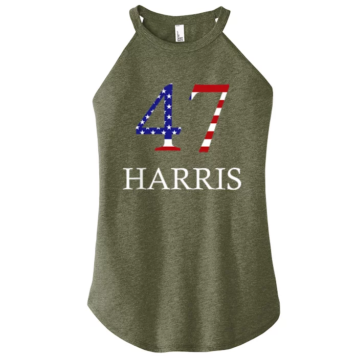 Kamala Harris 47 President Political Election Vote Election Women’s Perfect Tri Rocker Tank