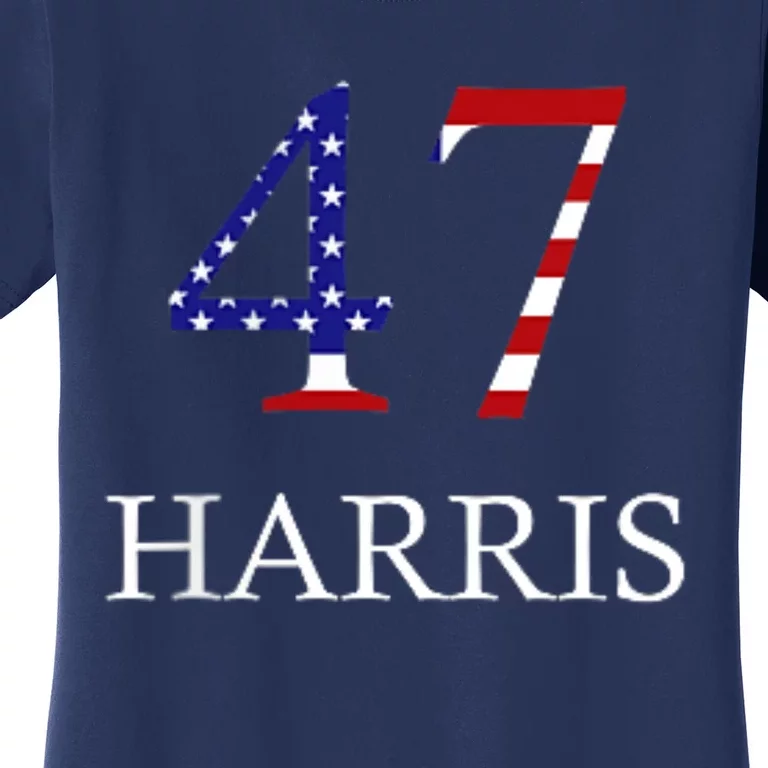 Kamala Harris 47 President Political Election Vote Election Women's T-Shirt