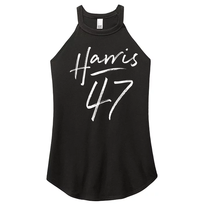 Kamala Harris 47 President Political Election Vote Election Women’s Perfect Tri Rocker Tank