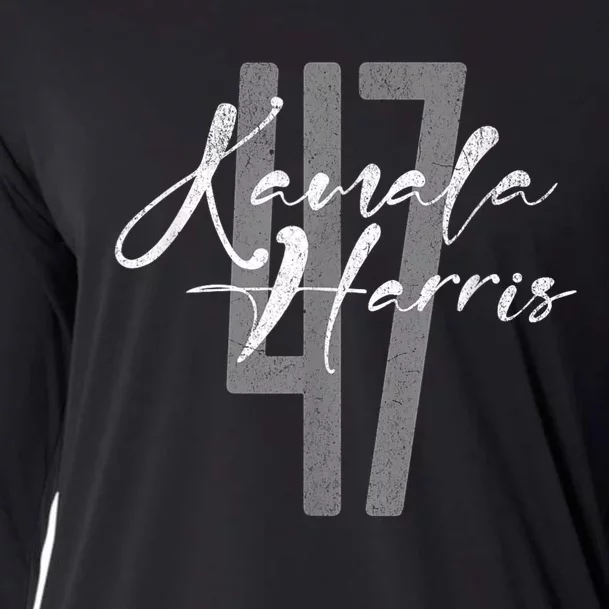 Kamala Harris 47 President Political Election Vote Election Cooling Performance Long Sleeve Crew