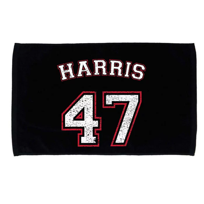 Kamala Harris 47 47th President Microfiber Hand Towel