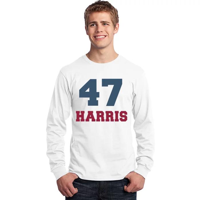 Kamala Harris 47 Long Sleeve Shirt