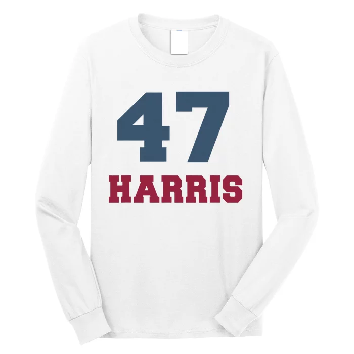 Kamala Harris 47 Long Sleeve Shirt