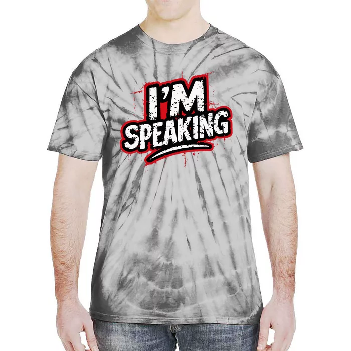 Kamala Harris 47 President Hope Support Speaking Quote Tie-Dye T-Shirt