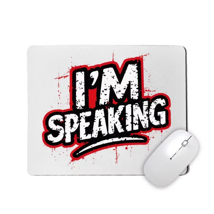 Kamala Harris 47 President Hope Support Speaking Quote Mousepad