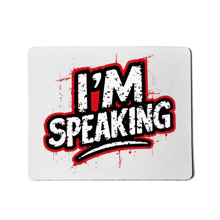 Kamala Harris 47 President Hope Support Speaking Quote Mousepad