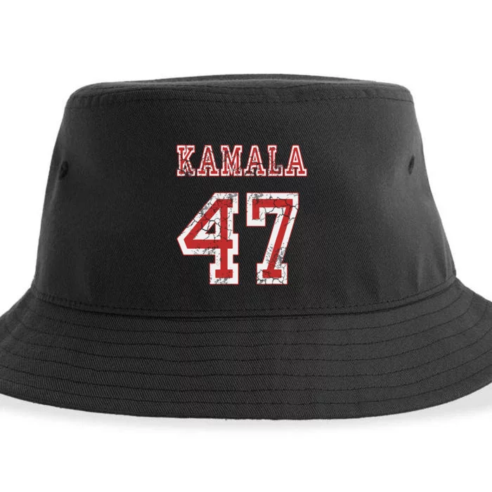 Kamala Harris 47 Th President Usa America 2024 Election Sustainable Bucket Hat