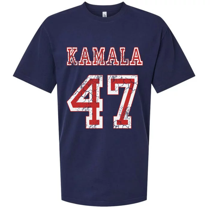 Kamala Harris 47 Th President Usa America 2024 Election Sueded Cloud Jersey T-Shirt