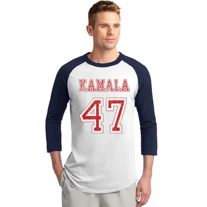 Kamala Harris 47 Th President Usa America 2024 Election Baseball Sleeve Shirt