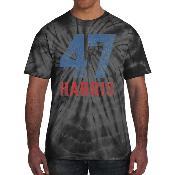 Kamala Harris 47 First Woman President Tie-Dye T-Shirt