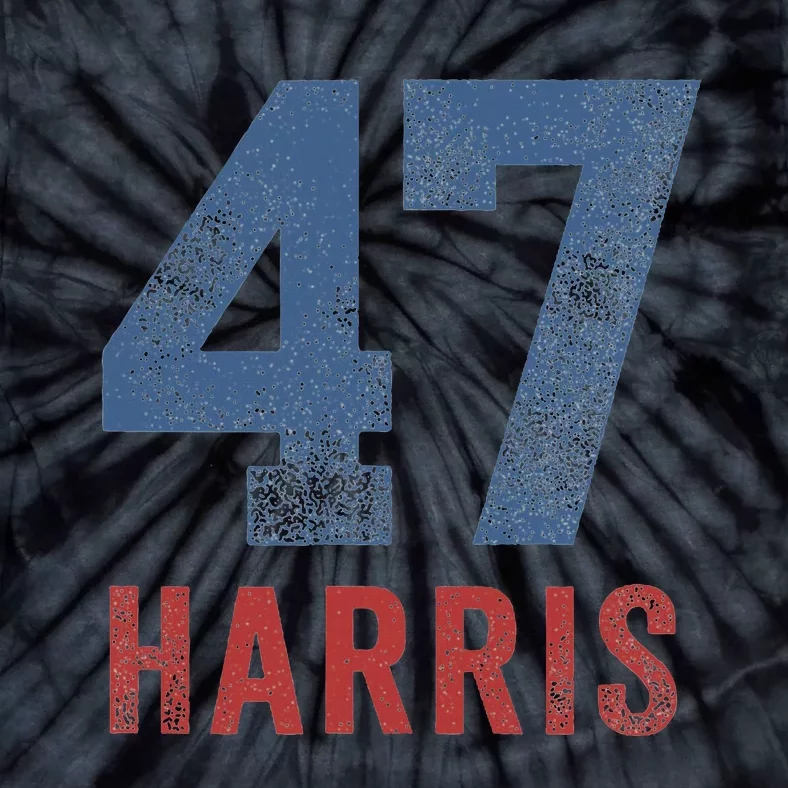 Kamala Harris 47 First Woman President Tie-Dye T-Shirt