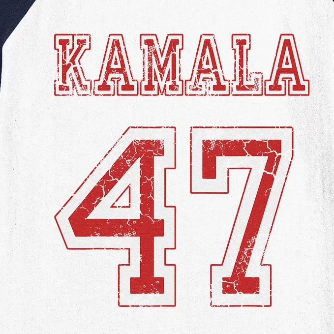 Kamala Harris 47 Th President Usa America 2024 Election Baseball Sleeve Shirt