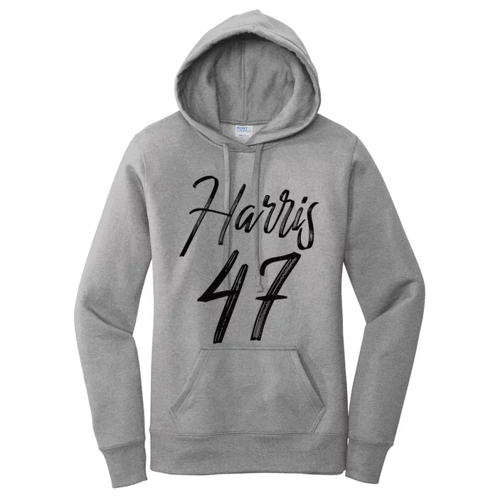 Kamala Harris 47 Kamala Harris For President 2024 Women's Pullover Hoodie