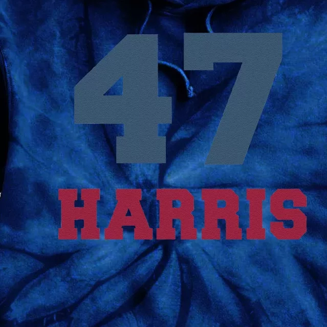 Kamala Harris 47 Tie Dye Hoodie