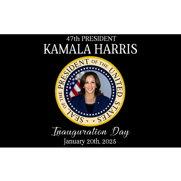 Kamala Harris 47th President Inauguration 2025 Bumper Sticker