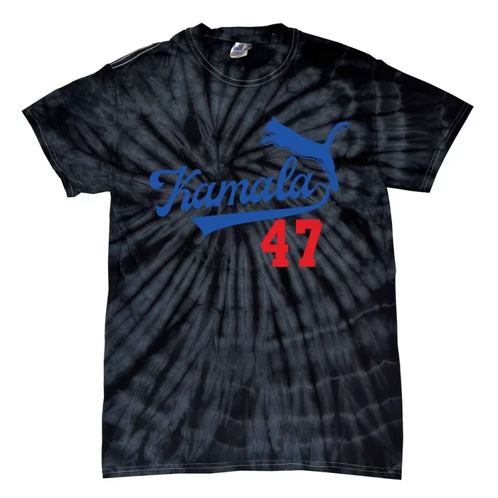 Kamala Harris 47 Th President Usa America 2024 Tie-Dye T-Shirt