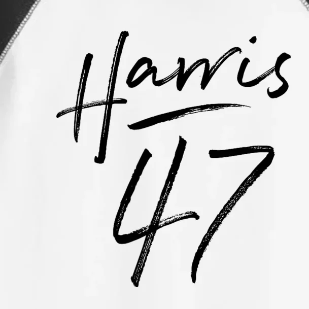 Kamala Harris 47 Feminine Harris 2024 Toddler Fine Jersey T-Shirt