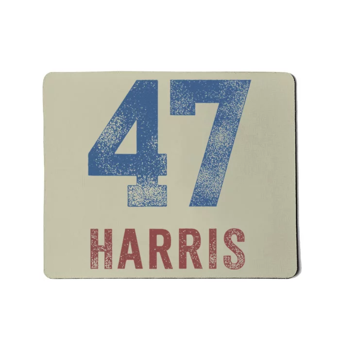 Kamala Harris 47 First Woman President Mousepad