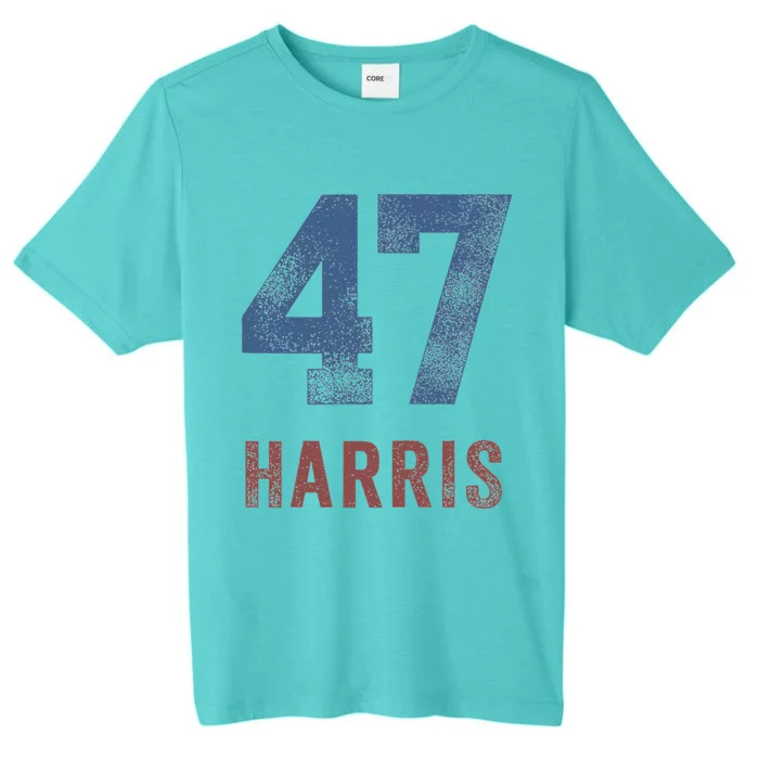 Kamala Harris 47 First Woman President ChromaSoft Performance T-Shirt