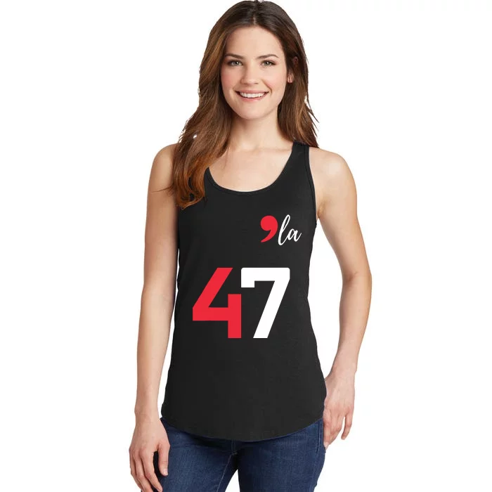 Kamala Harris 47 Th President Usa America 2024 Election Ladies Essential Tank