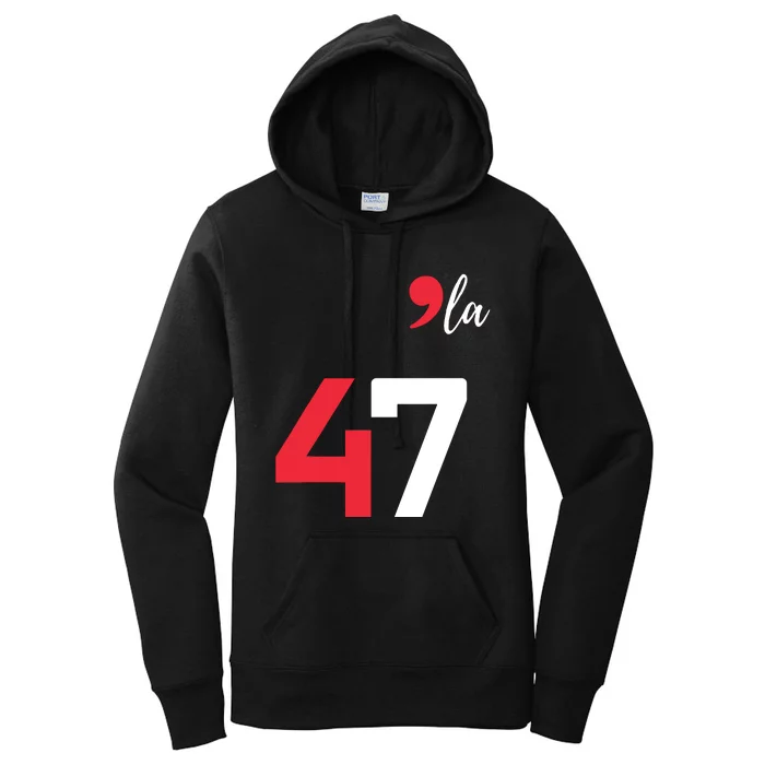 Kamala Harris 47 Th President Usa America 2024 Election Women's Pullover Hoodie