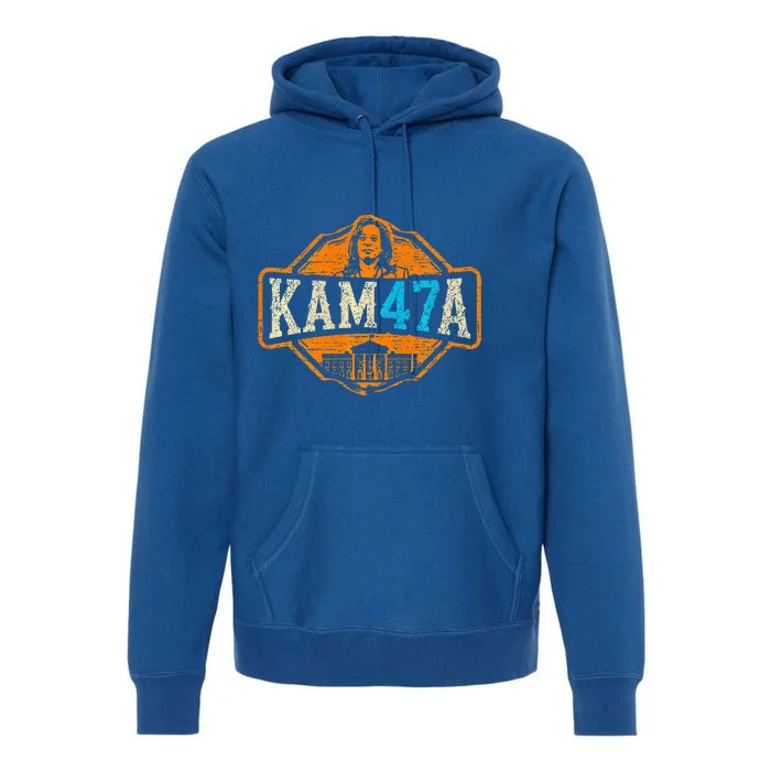 Kamala Harris 47 Madam President 2024 Premium Hoodie