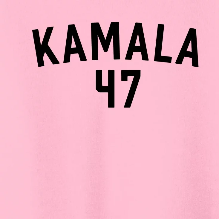 Kamala Harris 47 Toddler T-Shirt