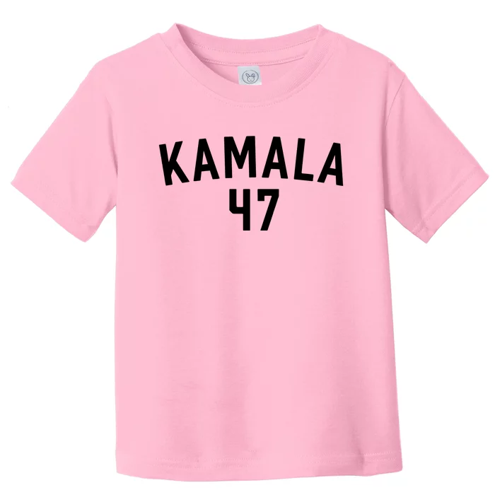 Kamala Harris 47 Toddler T-Shirt