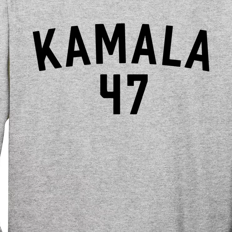 Kamala Harris 47 Tall Long Sleeve T-Shirt