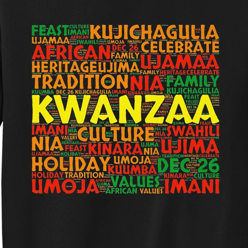 Kwanzaa Holiday 7 Principles Celebrate Tradition Sweatshirt