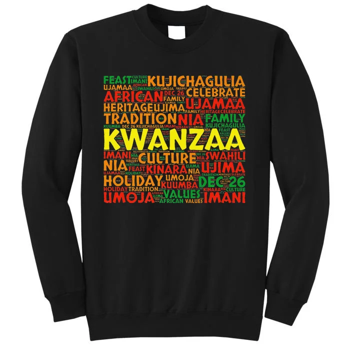 Kwanzaa Holiday 7 Principles Celebrate Tradition Sweatshirt