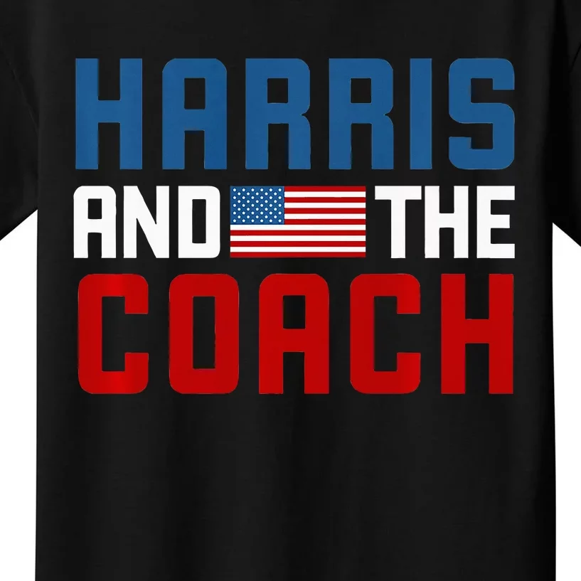 Kamala Harris And The Coach Premium Kids T-Shirt