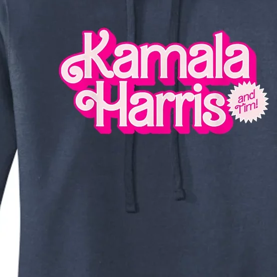 Kamala Harris And Tim Women's Pullover Hoodie