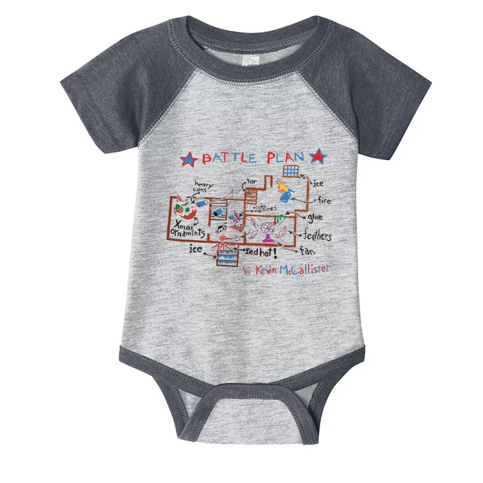 Kevin Home Alone Battle Plan Christmas Kevin Mccallister Home Alone Infant Baby Jersey Bodysuit