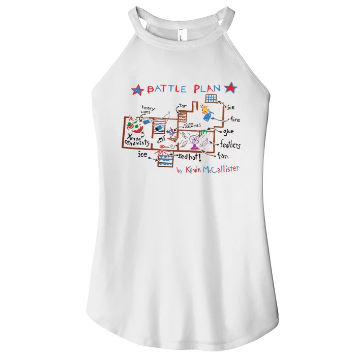 Kevin Home Alone Battle Plan Christmas Kevin Mccallister Home Alone Women’s Perfect Tri Rocker Tank